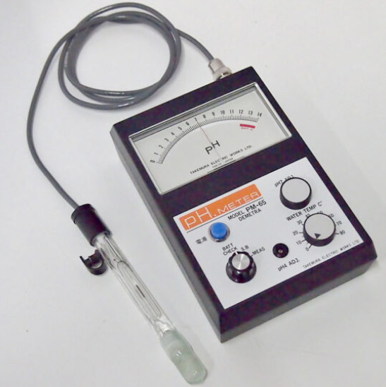 日本Takemura竹村电机便携式pH计测试仪PM-65